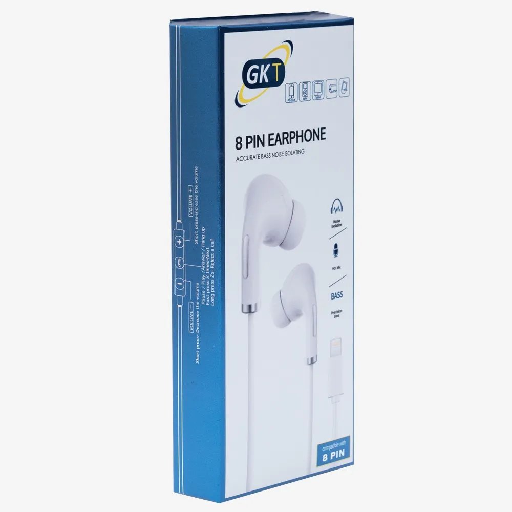 Article 8 PIN Earphone 1M blanc